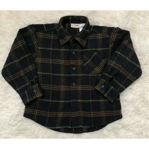 B.T. Kids Vintage Boys Long Sleeve Flannel Size 6